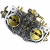 C26-129-540 - 47-1010 - PREMIUM QUALITY - REPLACEMENT 40MM IDF / HPMX REPLACEMENT CARBURETOR ONLY WITH CHROME STACKS - SOLD EACH