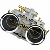 C26-129-544 - 47-1012 - PREMIUM QUALITY - REPLACEMENT 44MM IDF / HPMX REPLACEMENT CARBURETOR ONLY WITH CHROME STACKS - SOLD EACH