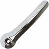 C26-211-837-225-ACH - 211837225A - GOOD REPRODUCTION - INNER FRONT DOOR HANDLE LEVER WITH SCREW HOLE - CHROME FINISH - BUS 64-67 - SOLD EACH