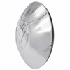 ACC-C10-6677-SS - 111-601-151 - 111601151 - EXCELLENT QUALITY - POLISHED STAINLESS STEEL VINTAGE STYLE HUBCAP WITH LARGE EMBLEM - 5 BOLT WHEEL - BEETLE/GHIA 56-65 - BUS 50-70 - TYPE-3 62-65 - THING 73-74 - SOLD EACH