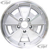 ACC-C10-6665 - BRM REP. SILVER WHEEL -BUS 71-79 - VANAGON 80-92 - 15 IN. x 5.5 IN. WIDE (5X112MM) - 15 X 5-1/2 - CENTER CAP AND MOUNTING HARDWARE IS SOLD SEPARATELY - SOLD EACH