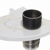 C31-255-165-CSP - (028-129-087-F 028129087F) - CSP - HEAVY-DUTY HEATER HOSE FITTINGS - FOR ALL BEETLE STYLE 12-1600CC ENGINES WITH CSP OR AFTERMARKET HEADER EXHAUST SYSTEMS - SOLD PAIR
