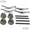 C31-499-166-5205 - CSP MADE IN GERMANY - 66-67 BEETLE/GHIA BOLT-ON (DRUM SPINDLE) DISC BRAKE KIT - WITH 5x205MM BOLT PATTERN -  SOLD KIT