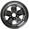 C32-6015FOO513035C - 10-1102 - 911 STYLE 5 SPOKE ALUMINUM WHEEL - FULL CHROME - 6 INCH WIDE X 15 INCH DIA. - 5X130MM BOLT PATTERN (ET-35) - CENTER CAP AND HARDWARE SOLD SEPARATELY - SOLD EACH