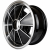 C32-BR6B - EMPI STYLE 9729 - BRM REPLICA BLACK 5 SPOKE WHEEL - 15 IN. x 6.5 IN. WIDE - WIDE 5 BOLT PATTERN (5x205MM) CENTER CAP AND MOUNTING HARDWARE IS SOLD SEPARATELY - SOLD EACH