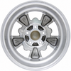 C32-E251P - 5 SPOKE ALUMINUM WHEEL - FULLY POLISHED - 5.5 INCH WIDE X 15 INCH DIA. - 5X112MM BUS 71-79 BOLT PATTERN WITH CENTER CAP - USES 60% ACORN HARDWARE - HARDWARE SOLD SEPARATELY - SOLD EACH