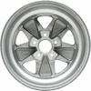 C32-FU551P - 911 STYLE 5 SPOKE ALUMINUM WHEEL - FULLY POLISHED - 5.5 INCH WIDE X 15 INCH DIA. - 5X112MM BOLT PATTERN (3-3/4 INCH BACKSPACE) - CENTER CAP AND HARDWARE SOLD SEPARATELY - SOLD EACH