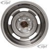 C32-SS4130-5515-C - CIP SS SUPER SPEED WHEEL W/CENTER AND VALVE STEM - FULLY CHROME PLATED - 15 INCH X 5.5 INCH WIDE - (BACKSPACING 4.23INCH ET+25) 4 BOLT X 130MM - BEETLE 68-79 / GHIA 68-74 / TYPE-3 66-73 - HARDWARE SOLD SEP. - SOLD EACH