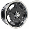 C32-SS5112-7017-GM - CIP SS SUPER SPEED WHEEL W/CENTER AND VALVE STEM - GUN METAL GREY - 17 INCH X 7 INCH WIDE - (BACKSPACING 5.6 INCH ET+40) 5 BOLT X 112MM - BUS 71-79 - VANAGON 80-91 - HARDWARE SOLD SEP. - SOLD EACH