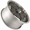C32-SS5112-7017-SB - CIP SS SUPER SPEED WHEEL W/CENTER AND VALVE STEM - BRUSHED SILVER - 17 INCH X 7 INCH WIDE - (BACKSPACING 5.6 INCH ET+40) 5 BOLT X 112MM - BUS 71-79 - VANAGON 80-91 - HARDWARE SOLD SEP. - SOLD EACH