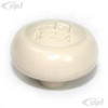 C33-B63889 - 113711141A - 113-711-141-A - GERMAN QUALITY FROM C&C U.K. - SHIFT KNOB WITH PATTERN IVRY - 7MM - BEETLE 62-67 - GHIA 62-67 - SOLD EACH