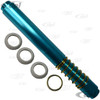 ACC-C10-5413 - H-D ALUMINUM PUSH ROD TUBES SPRING LOADED BLUE/GOLD ANODIZED SET OF 8 BEETLE STYLE ENGINE