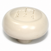 C33-S09348 - 113711141 - 113-711-141 - GERMAN QUALITY FROM C&C U.K. - SHIFT KNOB WITH PATTERN IVY 10MM - BEETLE & GHIA 46-60 BUS 55-67 - SOLD EACH