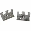 C33-S23646 - 211-881-300 - 211881300 - GERMAN QUALITY FROM C&C U.K. - PASSENGER SEAT WALK THROUGH MOUNTS - BUS 68-79 - SOLD PAIR