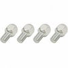 ACC-C10-6682 - CHROME 14MM WHEEL BOLTS - SET OF 4 - BALL SEAT STYLE - SUITABLE FOR STEEL WHEELS - SOLD SET OF 4