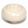 C33-S71177 - 311-711-141-PIV - 311711141PIV - GERMAN QUALITY FROM C&C U.K. - IVORY SHIFT KNOB WITH SHIFT PATTERN - 12MM - BEETLE 68-79 - GHIA 68-74 - BUS 68-79 - THING 69-79 - SOLD EACH