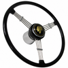 C38-I-235-KIT - GENUINE FLAT-4 (FINEST QUALITY) COMPLETE BANJO STEERING WHEEL KIT - 15-3/4 INCH DIAMETER - WITH CHOICE OF HUB ADAPTER & HORN BUTTON - SOLD KIT