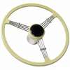 C38-I-235-KIT - GENUINE FLAT-4 (FINEST QUALITY) COMPLETE BANJO STEERING WHEEL KIT - 15-3/4 INCH DIAMETER - WITH CHOICE OF HUB ADAPTER & HORN BUTTON - SOLD KIT
