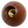 C38-I-275 - FLAT-4 - ROSEWOOD SHIFTER KNOB FOR ALL ELIMINATOR & EMPI TRIGGER SHIFTERS - SOLD EACH