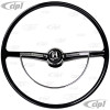 C38-IN-214A - FLAT-4 - BEST QUALITY - COMPLETE EARLY STYLE STEERING WHEEL KIT - BLACK - 16MM SHAFT (113-415-660-A REQUIRED-SOLD SEP.) - BEETLE 74-79 PLUS MEXICAN MODELS - EACH