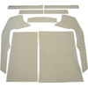 T20-1115-76 - 53-60 BEETLE SEDAN -O.E. STYLE HEADLINER -W/ POST MATERIAL - BEIGE MOHAIR T20-1115-76 - 53-60 BEETLE SEDAN -O.E. STYLE HEADLINER -W/ POST MATERIAL - BEIGE MOHAIR