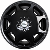 ACC-C10-6599-BLK - GLOSS BLACK 16X7.5 ALLOY WHEEL 5X112MM - DIRECT BOLT ON FOR 2WD OR 4WD BUS/VANAGON 1971-1992 - CAP AND VALVE STEM INCLUDED - HARDWARE SOLD SEPARATELY - SOLD EACH