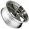 ACC-C10-6663 - BRM REPLICA SILVER 4 SPOKE WHEEL - 15 IN. x 5 IN. WIDE (4x130MM BOLT PATTERN) CENTER CAP AND MOUNTING HARDWARE IS SOLD SEPARATELY  - SOLD EACH