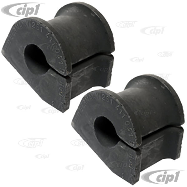 VWC251411041BPR (251411041B) OE GERMAN FRONT SWAY BAR RUBBER