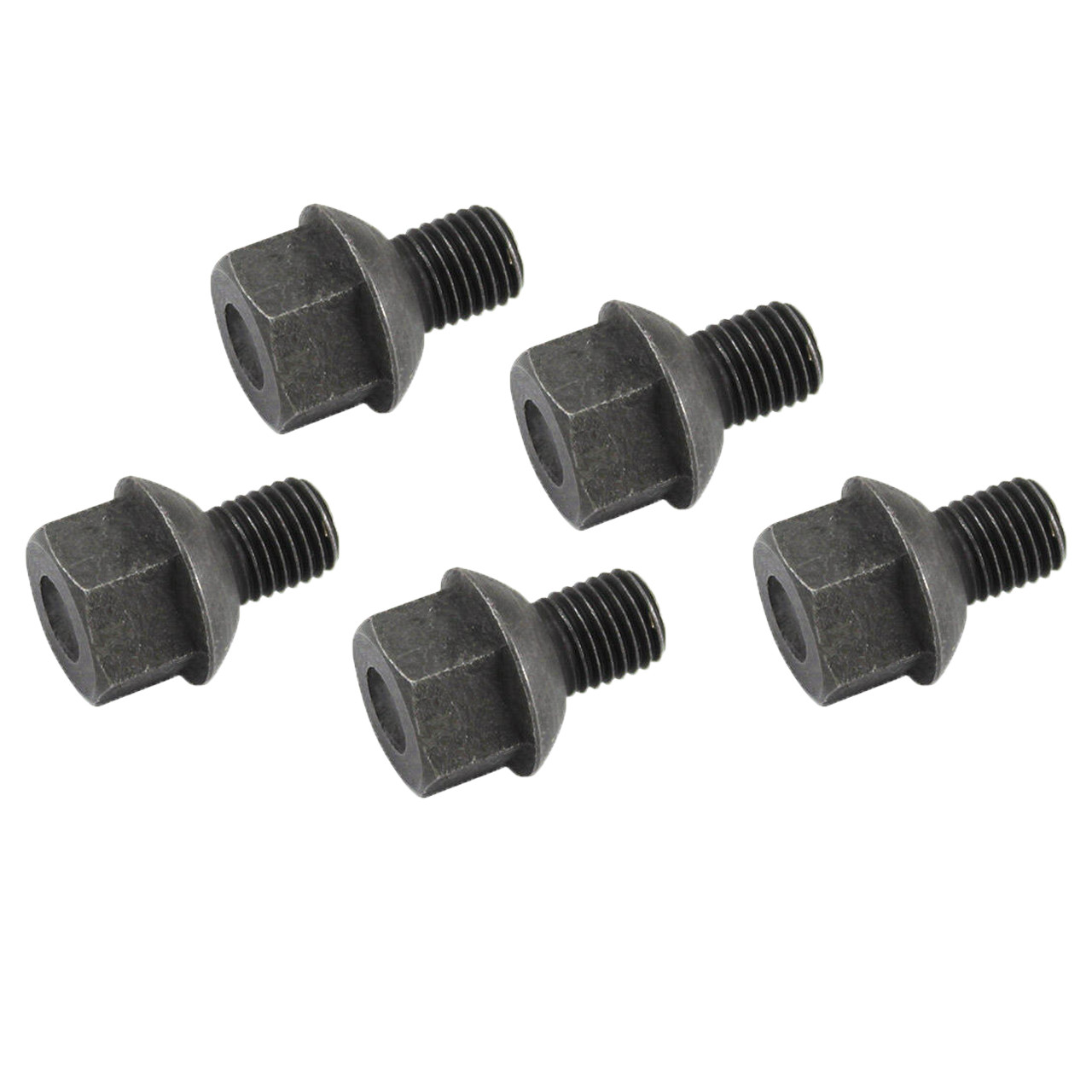 VWC-111-601-139-5 - 111601139 - SET OF 5 STOCK WHEEL BOLTS - 12MM X 1.5MM -  BEETLE 46-67/GHIA 56-65/TYPE-3 62-65/BUS 50-55 - SOLD SET OF 5 BOLTS