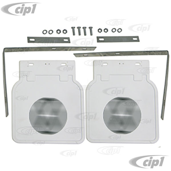 VWC-111-821-805-BWK - 111821805B - MUD FLAPS WITH BRACKETS