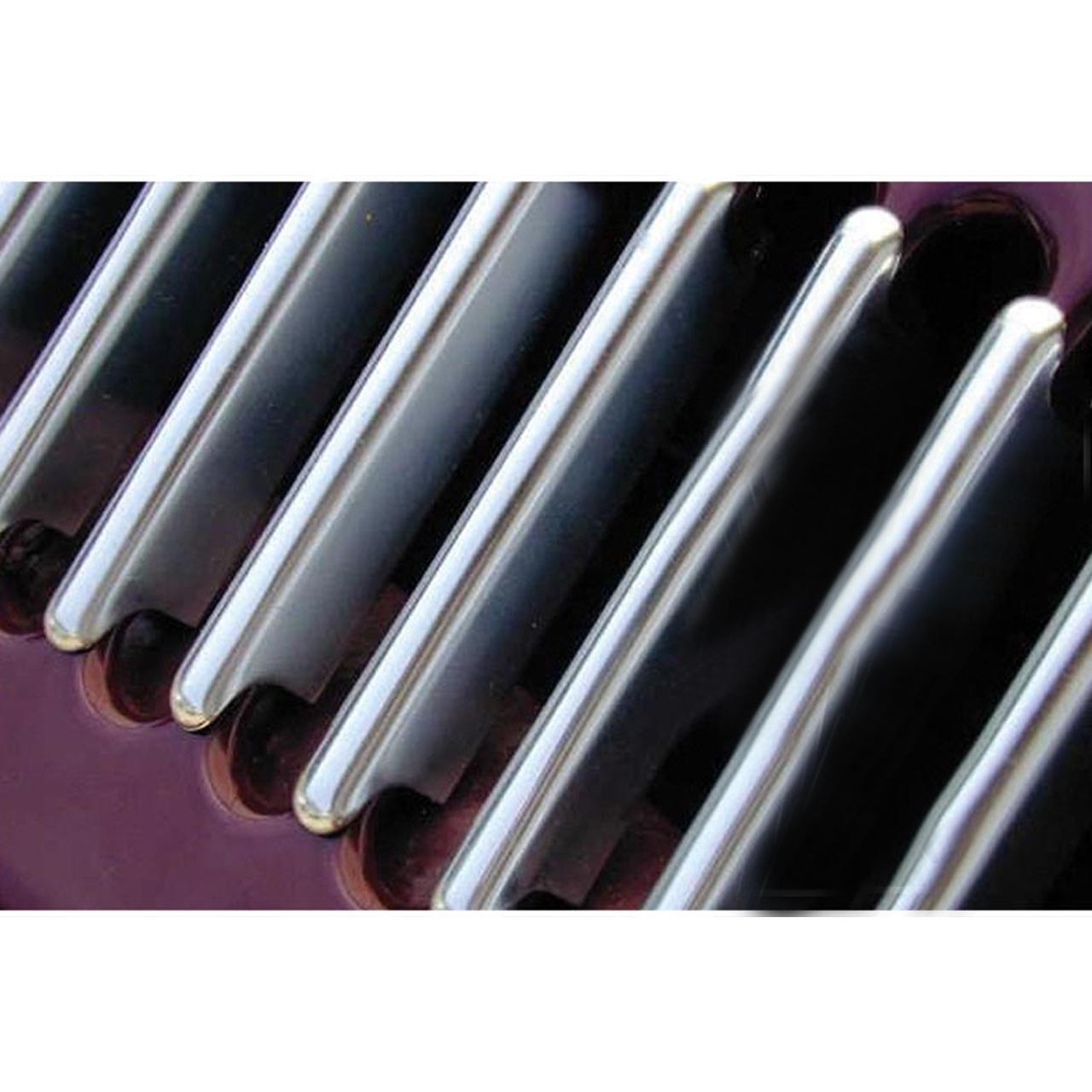 VWC-113-008-102 - DELUXE VINTAGE STYLE REAR WINDOW LOUVER TRIM SET