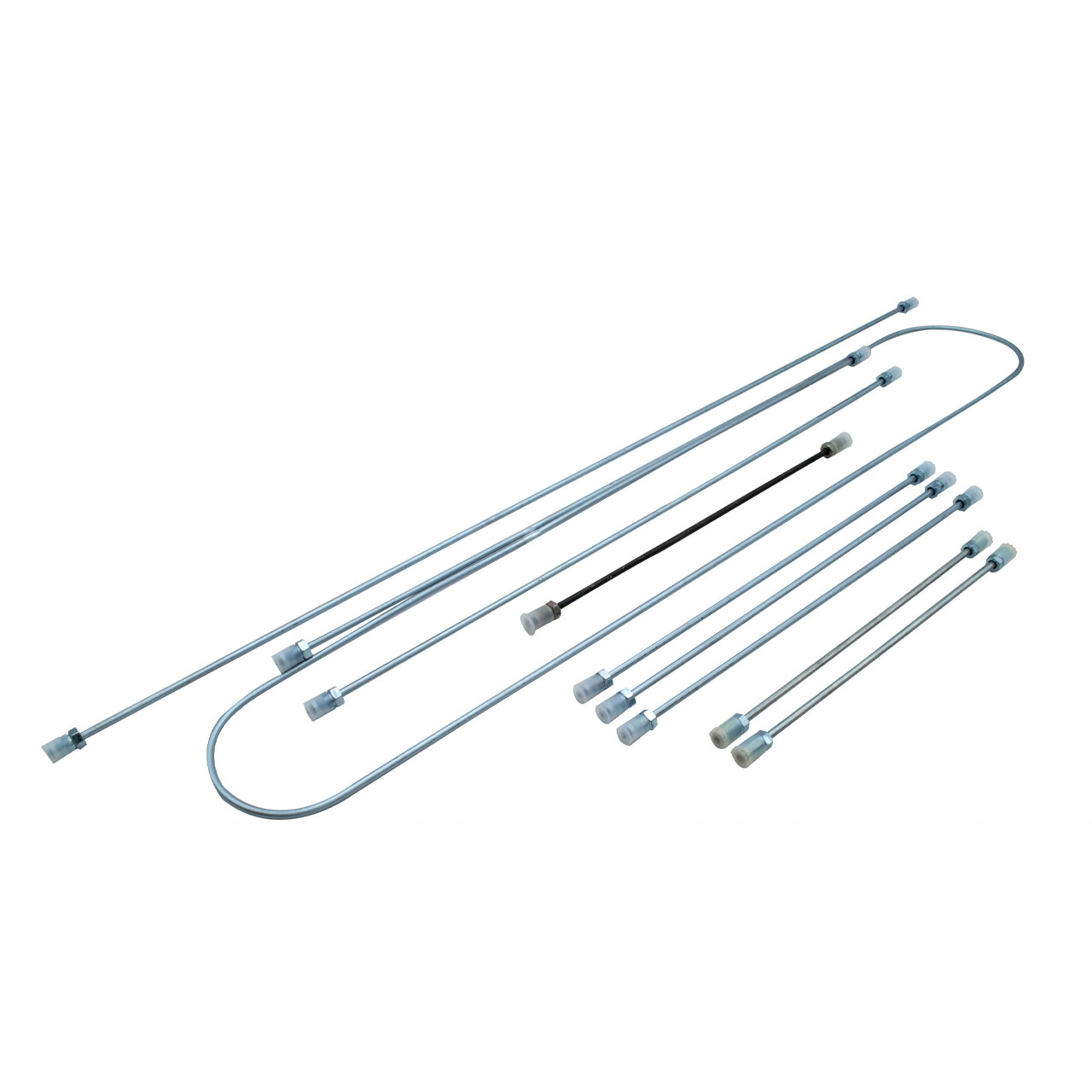 VWC-113-698-996-G - METAL BRAKE LINE KIT - INCLUDES ALL STEEL