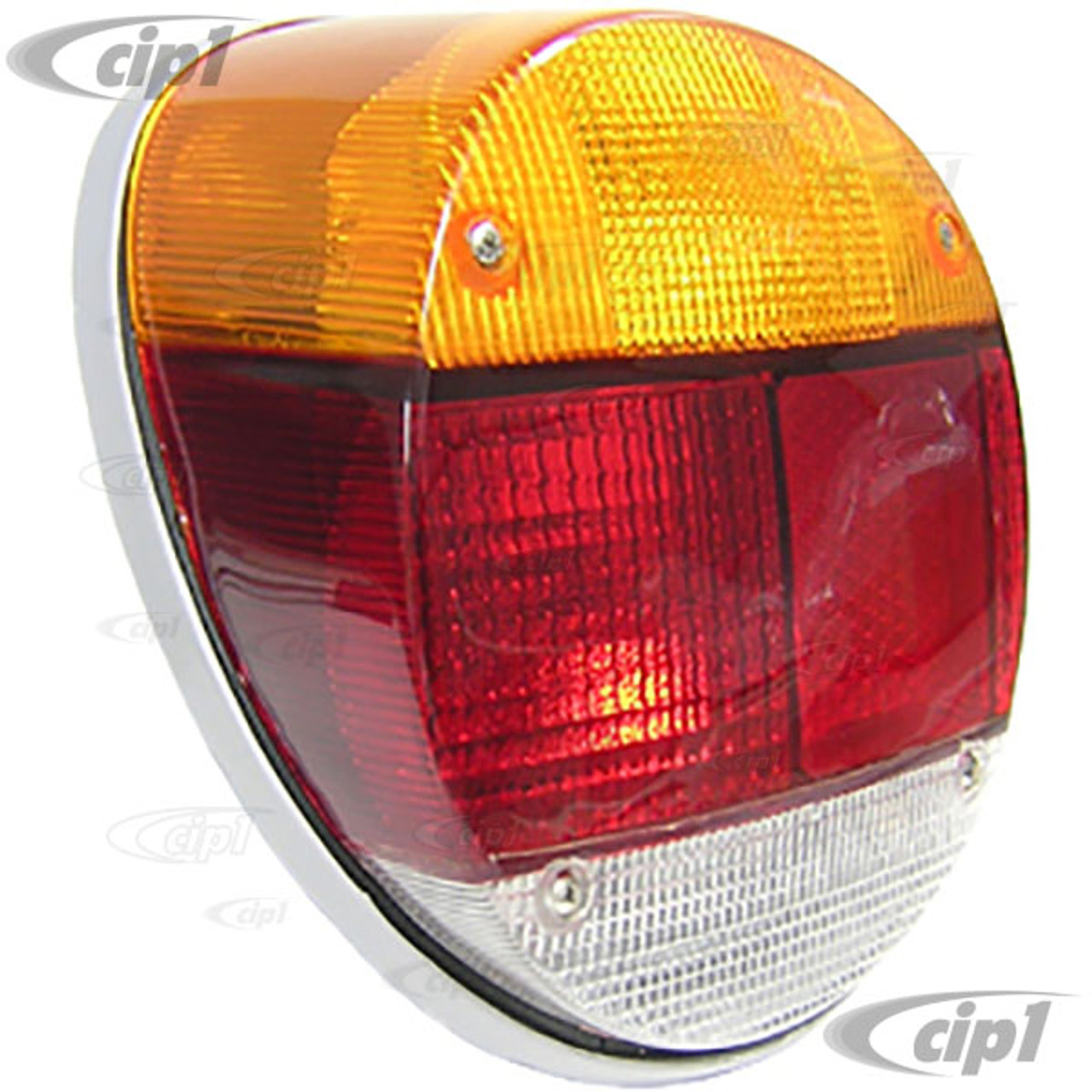 VWC-133-945-098-A - (133945098A) GOOD QUALITY - COMPLETE TAIL LIGHT  ASSEMBLY (OE 4 BULB STYLE WITHOUT WIRING HARNESS) - RIGHT SIDE - BEETLE  73-79 /