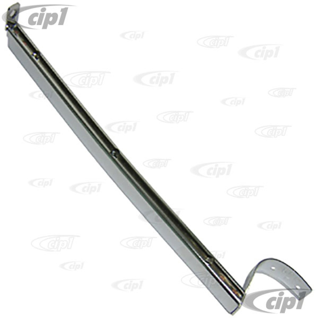 VWC-143-847-340-A - QUARTER WINDOW CHROME PILLAR - GHIA 60