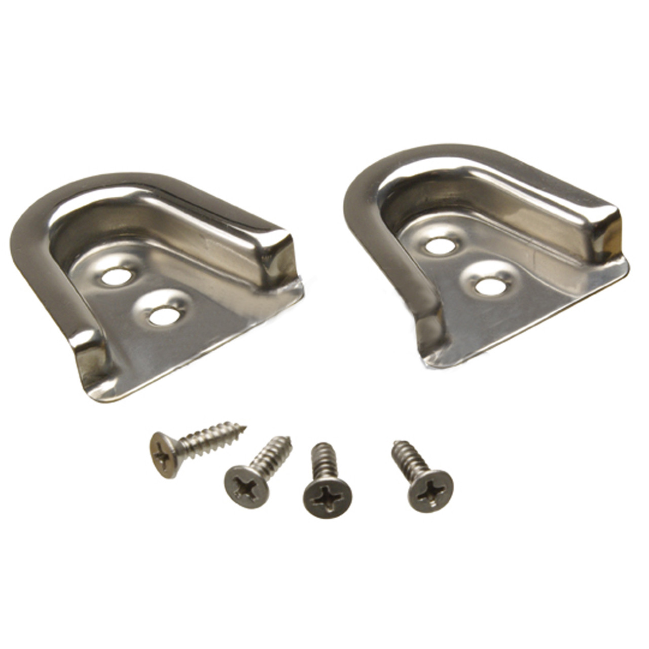 VWC-151-837-289-SS - 151837289 - GERMAN - PAIR OF STAINLESS STEEL