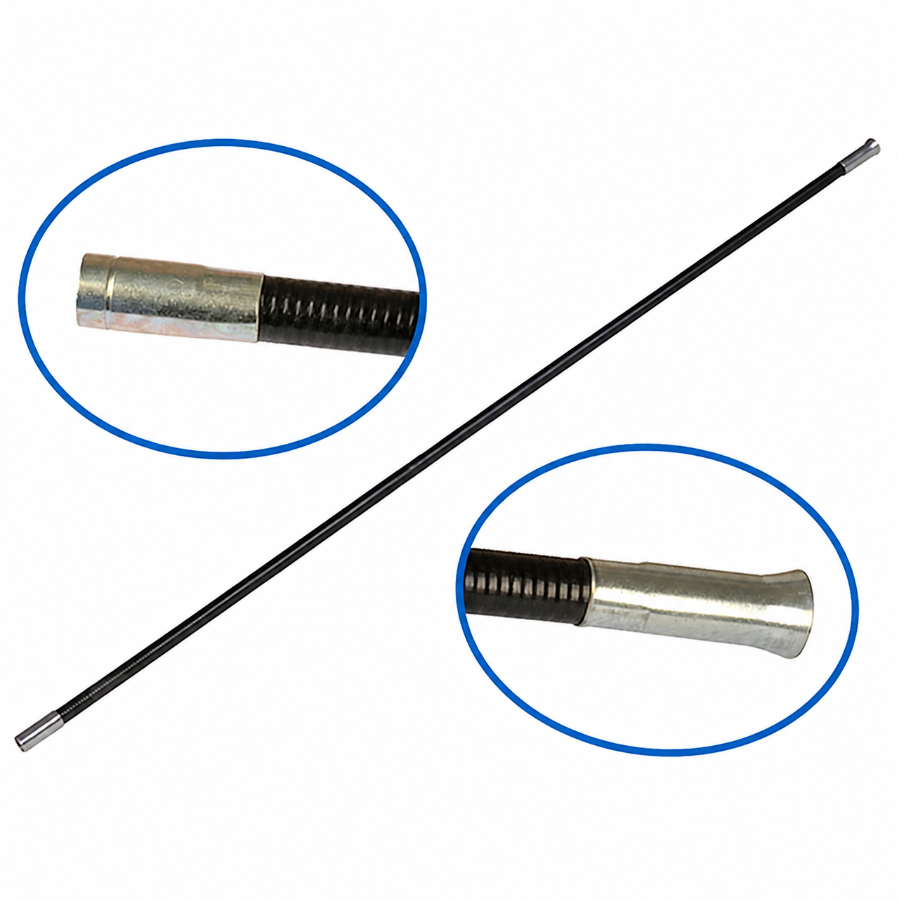 VWC-181-721-551 - 181721551A - GERMAN - 650MM ACCELERATOR CABLE