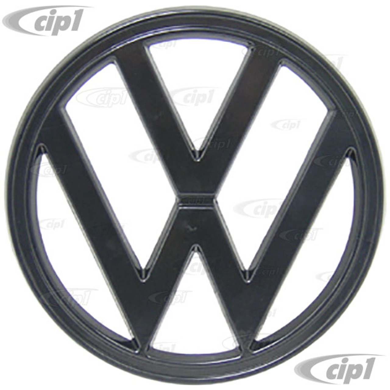 Original VW Emblem vorn beleuchtet Zierleiste Logo weiß/schwarz  11A853600BAWA