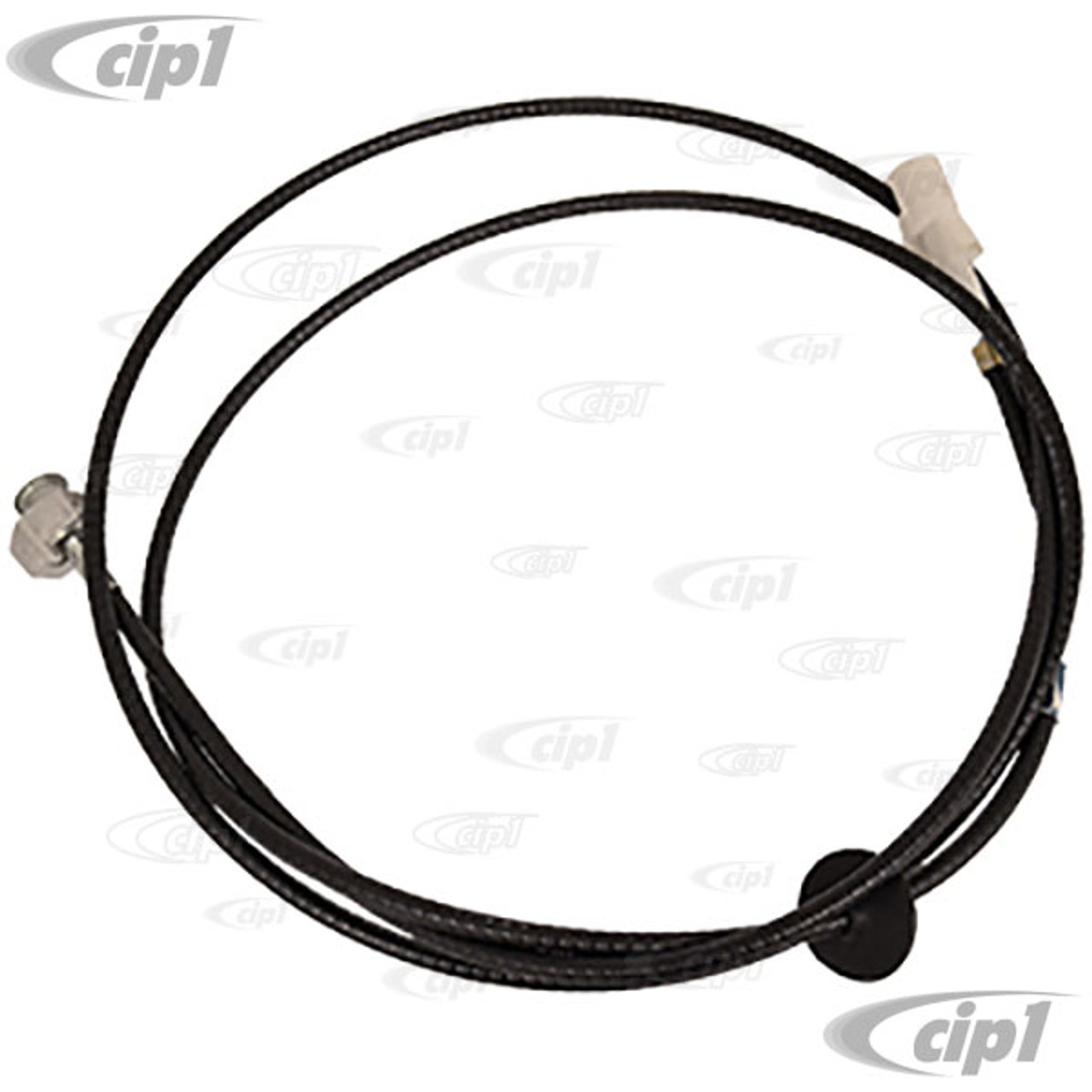 VWC-251-957-809-J - 251957809j - GERMAN - SPEEDOMETER CABLE - 2460MM ONE  PIECE - DIRECT FROM SPEEDO TO TRANSAXLE - (BYPASSES EGR BOX) - VANAGON  SYNCRO