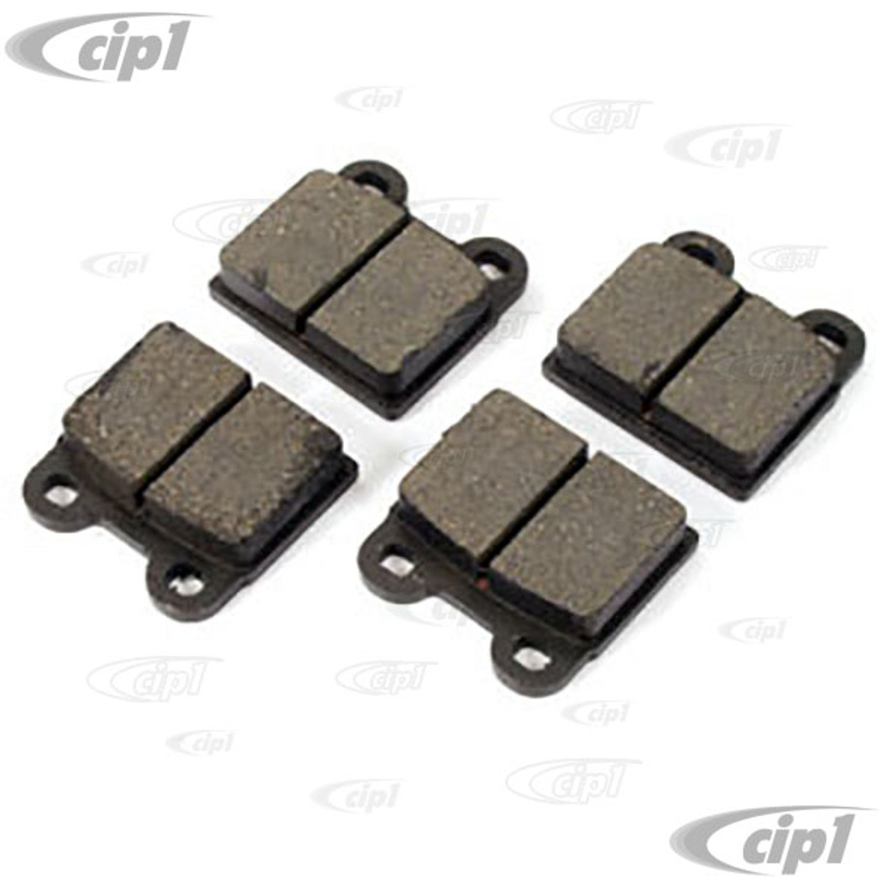 VWC-311-698-151-E - GOOD QUALITY - BRAKE PADS - TYPE-3 4/71-74 - 13.5MM  THICK - 4 PIECE SET