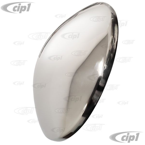 C13-10-1060-SS - EXCELLENT QUALITY - STAINLESS STEEL MOON HUB CAP