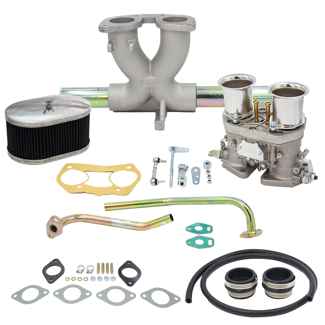 C10-47-7315 - CIP1 EXCLUSIVE - SINGLE 40MM (IDF/HPMX STYLE) CARB KIT -  INCLUDES MANIFOLD-LINKAGE-AIR CLEANER - SOLD EACH