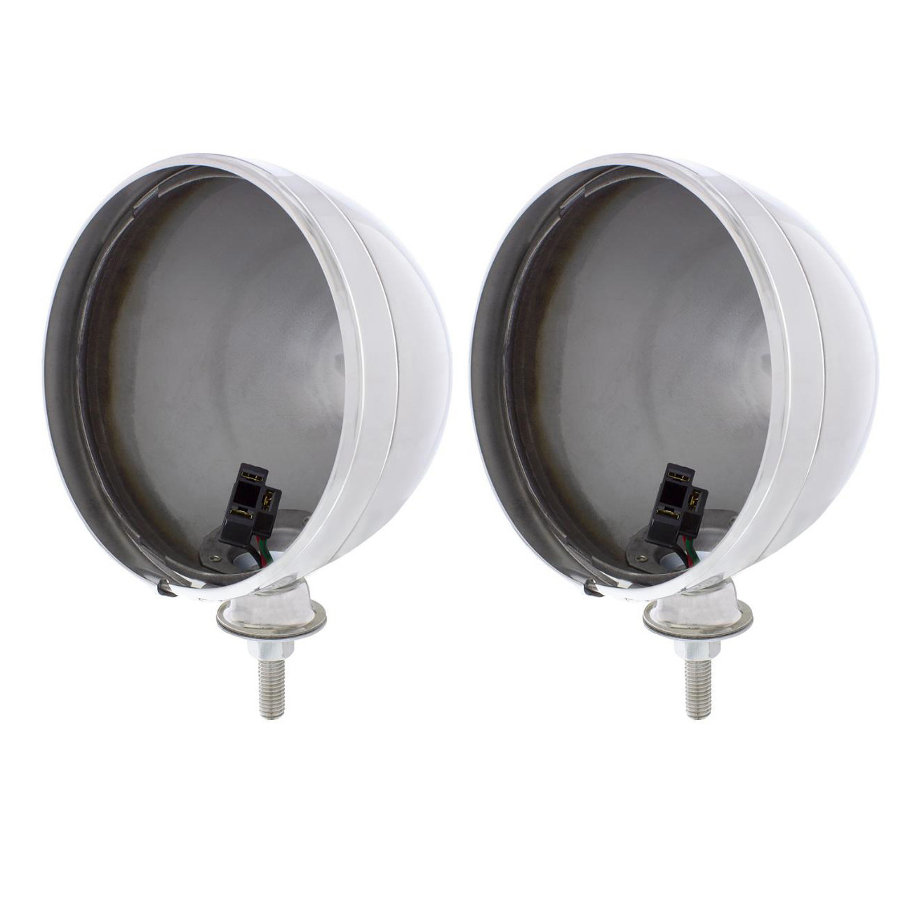 C13-9317-7PR - HIGHEST QUALITY - 7 INCH STAINLESS STEEL HEADLIGHT