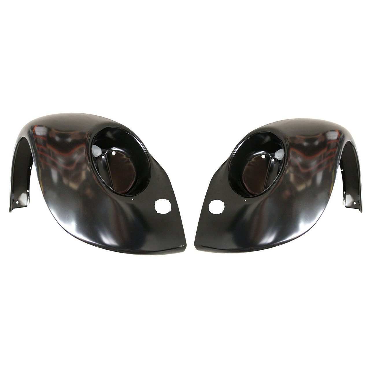 VW Type 1 ビートル フロントフェンダー 左右セット VWC-111-821-021-DRPR - RHIBO BRAND OF ITALY - PAIR OF FENDERS