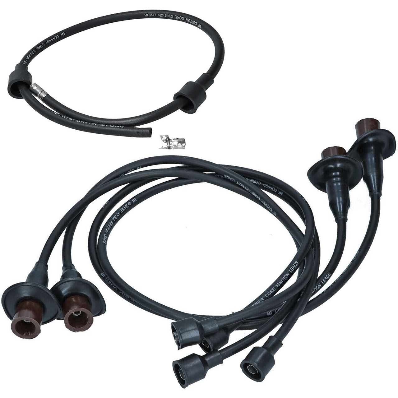 ACC-C10-5865-60 - COPPER CORE - BLACK IGNITION WIRE SET WITH EXTRA