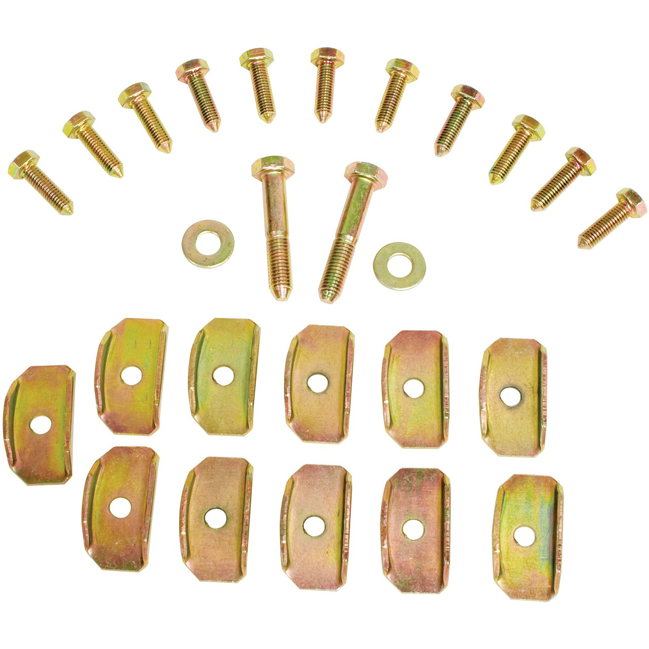 C13-3554-B - FLOOR PAN INSTALLATION BOLT AND SPACER KIT - BOLTS