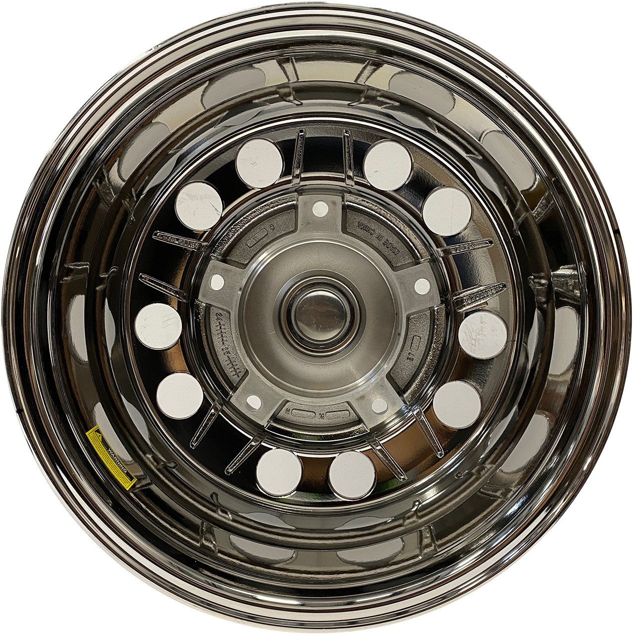 C32-7017COS520540CBD - COSMIC JEWEL WHEEL - BRILLIANT CHROME FACE