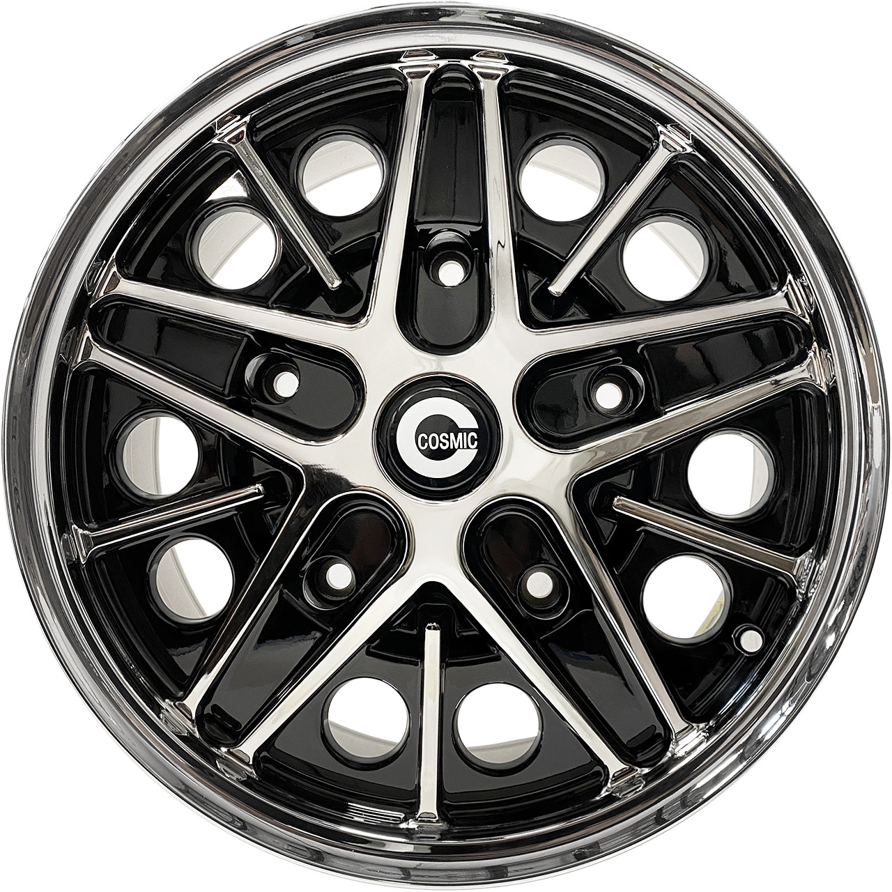 C32-7017COS520540CBD - COSMIC JEWEL WHEEL - BRILLIANT CHROME FACE