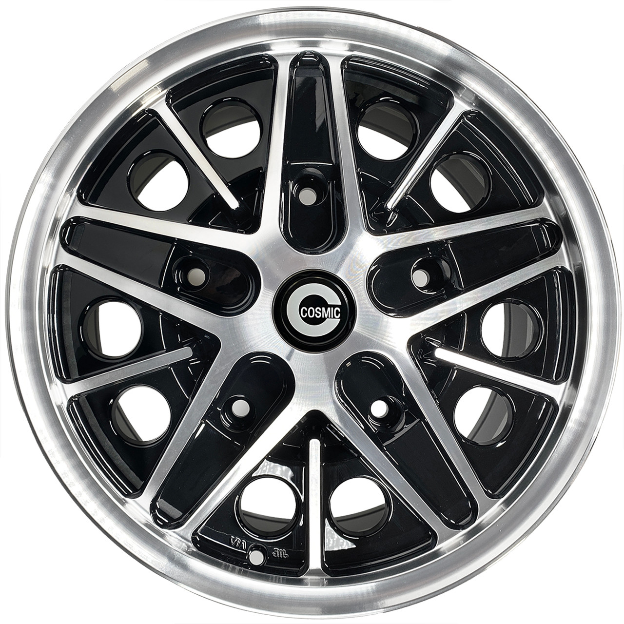 C32-7017COS520540BM - COSMIC WHEEL - MACHINED FACE WITH GLOSS