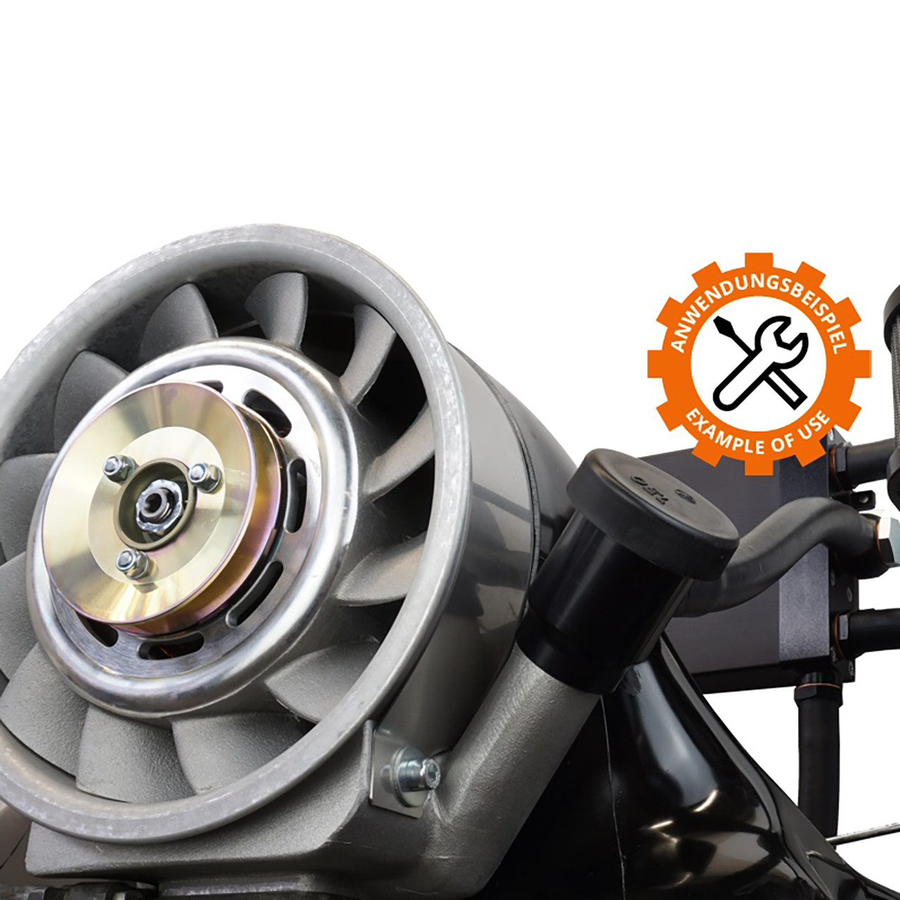 PPT3712 New PPT スロコン VAG Type-1 Porsche VW Type 1 Dual Port 240mm Porsche Fan Shroud for Beetle Bus Thing