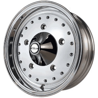 C32-5515CENT520513HP - POLISHED CENTERLINE STYLE ALUMINUM WHEEL